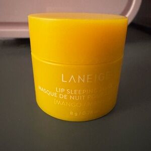 LANEIGE Lip Sleeping Mask Mango Travel Size new rare